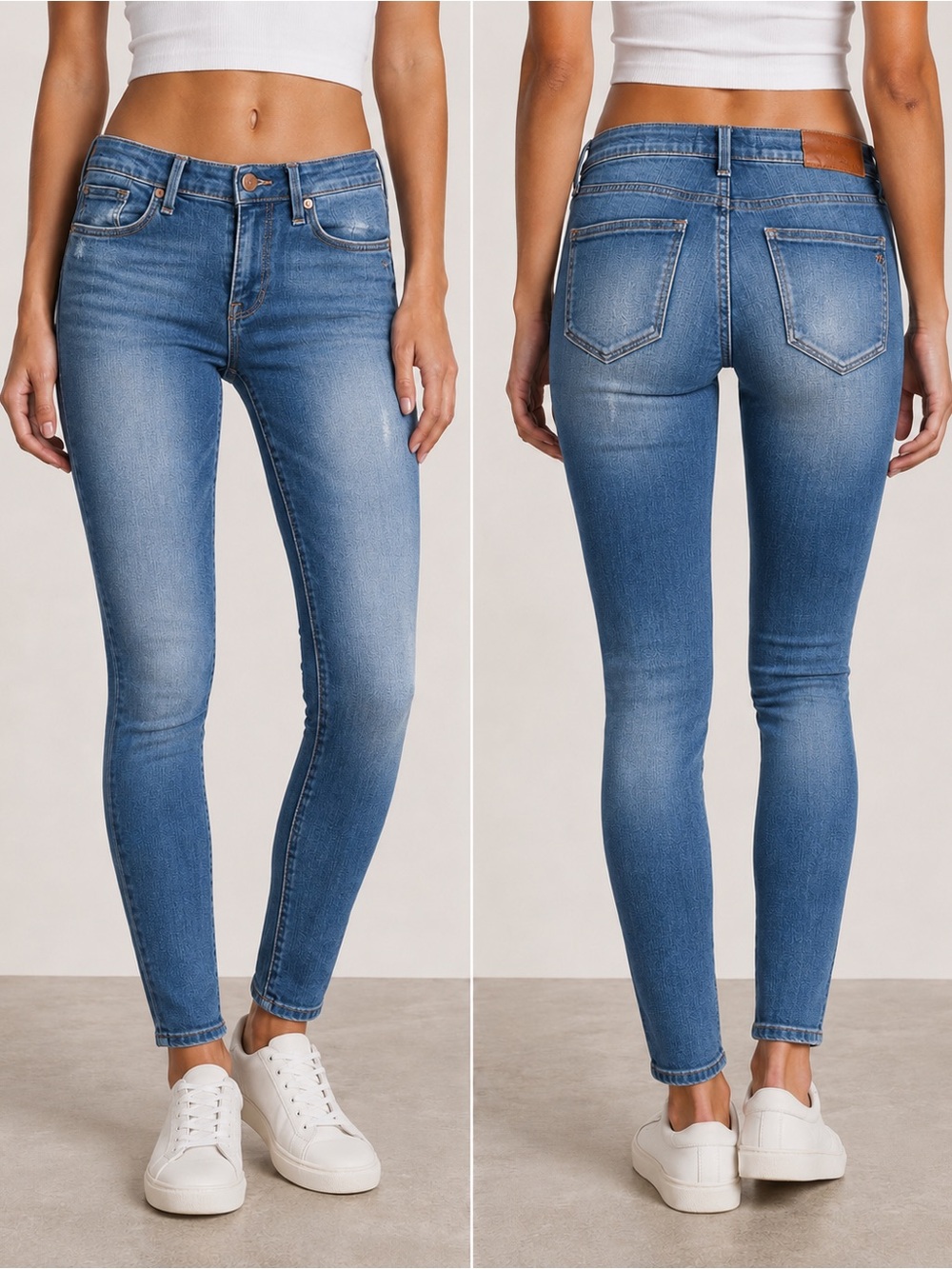 Madewell Skinny Jeans in Medium Blue Wash Size 25 (Size 2)